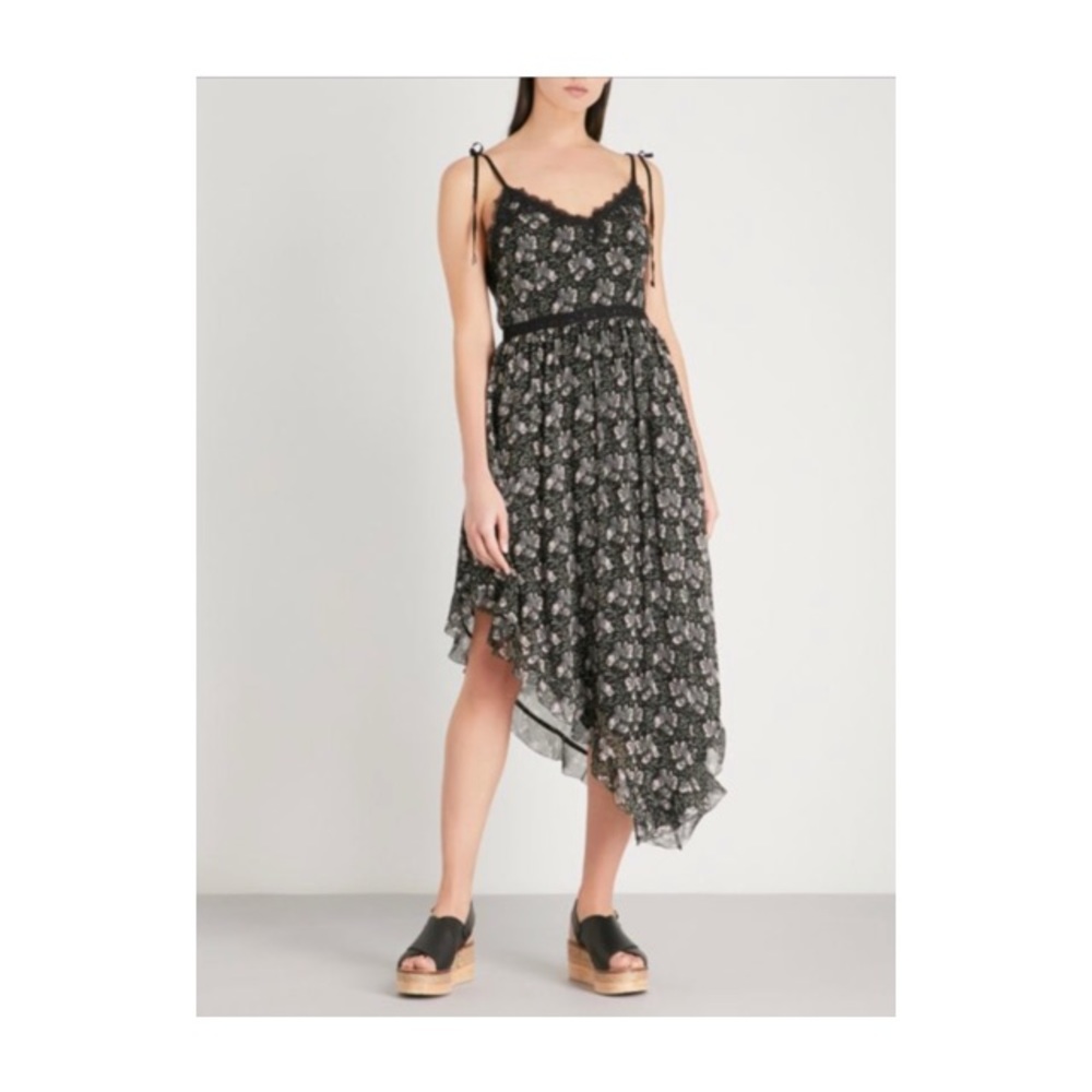 PAIGE Maxima Dress in Storm Cloud Floral